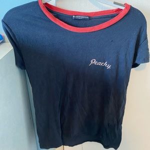 Basic “peachy” t shirt from Brandy Melville.